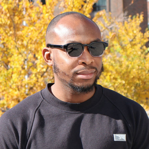 REGALIA  sunglasses (Black/transparent crystal) - glasses in Lagos, Nigeria.Sunglasses in Abuja. Photochromic. Cateye. Antiglare