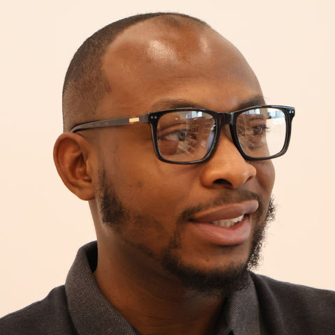 Zorro Black/Brown Demi - glasses in Lagos, Nigeria.Sunglasses in Abuja. Photochromic. Cateye. Antiglare