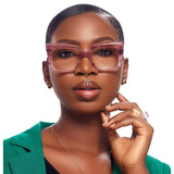 JOHN DIAZ - Dona ( Pink ) - glasses in Lagos, Nigeria.Sunglasses in Abuja. Photochromic. Cateye. Antiglare