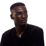 JOHN DIAZ  RTM160612 EYEGLASSES - Excellency - Silver - glasses in Lagos, Nigeria.Sunglasses in Abuja. Photochromic. Cateye. Antiglare