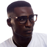 JOHN DIAZ - FORTALECA ( Demi Brown) big SIZE XL - glasses in Lagos, Nigeria.Sunglasses in Abuja. Photochromic. Cateye. Antiglare