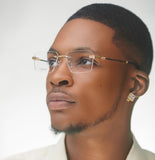 JOHN DIAZ Luxecor - Black/Gold - glasses in Lagos, Nigeria.Sunglasses in Abuja. Photochromic. Cateye. Antiglare