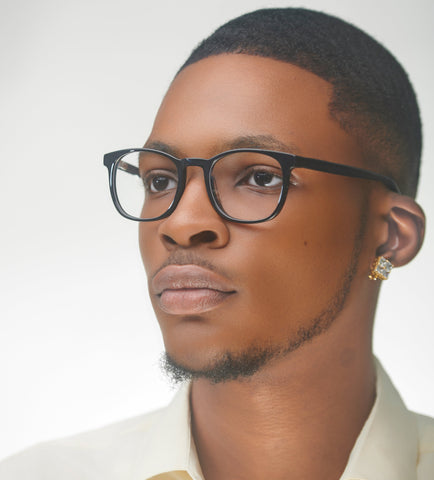 Cochrane Black - glasses in Lagos, Nigeria.Sunglasses in Abuja. Photochromic. Cateye. Antiglare