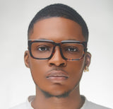 JOHN DIAZ - RIO ( Brown Demi ) Wide frame XL Fit - glasses in Lagos, Nigeria.Sunglasses in Abuja. Photochromic. Cateye. Antiglare