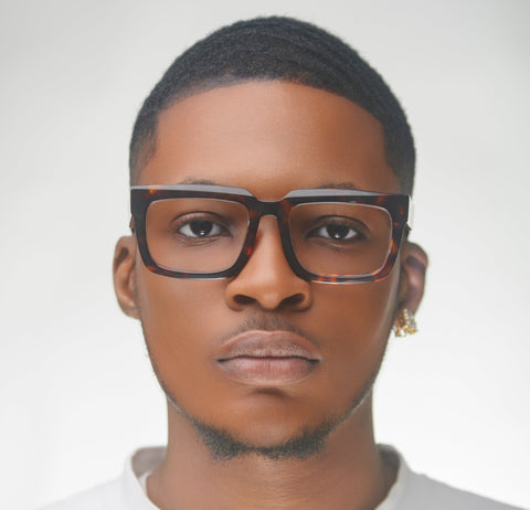 JOHN DIAZ - RIO ( Brown Demi ) Wide frame XL Fit - glasses in Lagos, Nigeria.Sunglasses in Abuja. Photochromic. Cateye. Antiglare