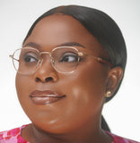JOHN DIAZ Yukono - Gold - glasses in Lagos, Nigeria.Sunglasses in Abuja. Photochromic. Cateye. Antiglare