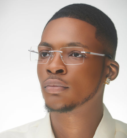 JOHN DIAZ RTM160571 Connoisseur EYEGLASSES - Silver - glasses in Lagos, Nigeria.Sunglasses in Abuja. Photochromic. Cateye. Antiglare