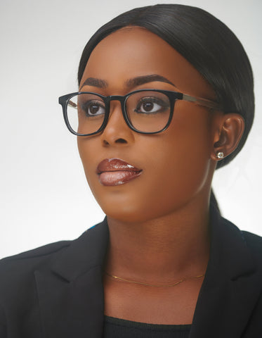 Cochrane Black/transparent - glasses in Lagos, Nigeria.Sunglasses in Abuja. Photochromic. Cateye. Antiglare