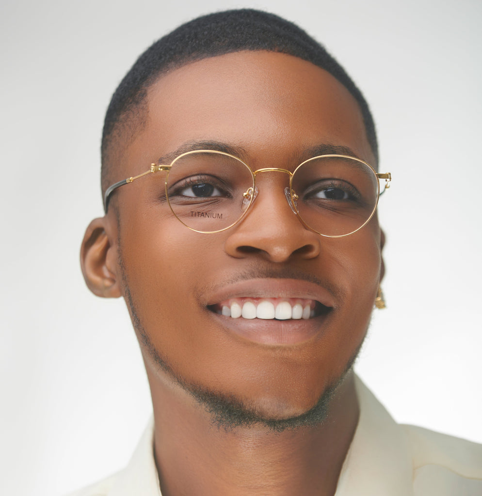 JOHN DIAZ Alderking - Gold - glasses in Lagos, Nigeria.Sunglasses in Abuja. Photochromic. Cateye. Antiglare