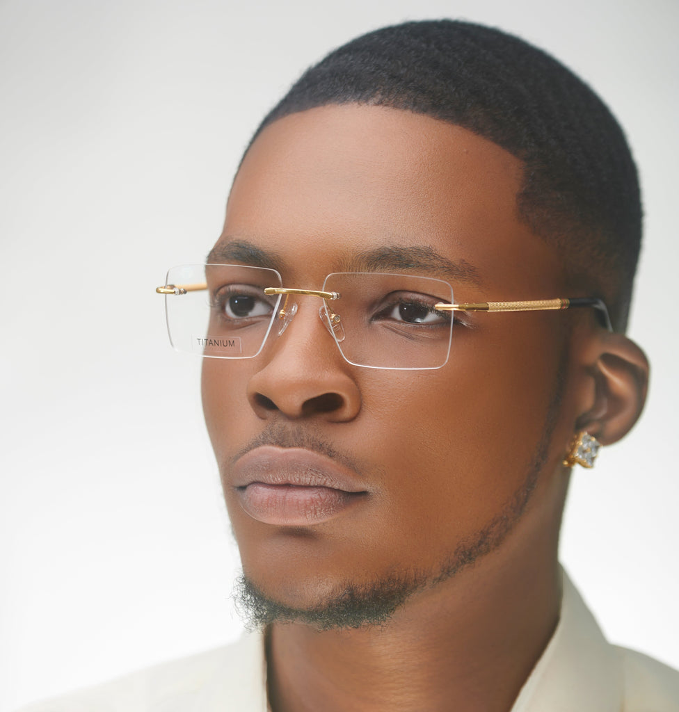 JOHN DIAZ RTM160570 Connoisseur EYEGLASSES - Gold - glasses in Lagos, Nigeria.Sunglasses in Abuja. Photochromic. Cateye. Antiglare