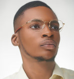 JOHN DIAZ Yukono - Gold - glasses in Lagos, Nigeria.Sunglasses in Abuja. Photochromic. Cateye. Antiglare