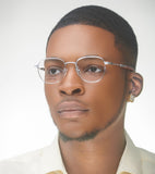 JOHN DIAZ Yukono - Silver - glasses in Lagos, Nigeria.Sunglasses in Abuja. Photochromic. Cateye. Antiglare