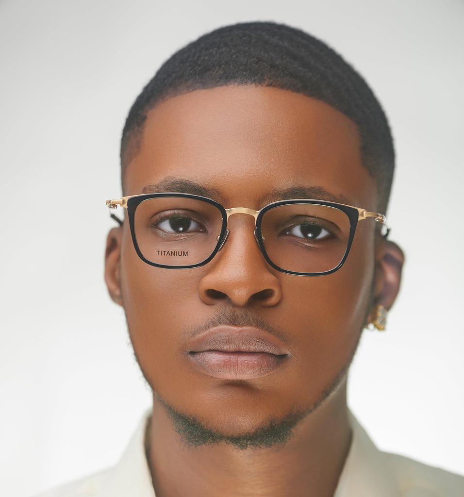 JOHN DIAZ Purearc - Gold - glasses in Lagos, Nigeria.Sunglasses in Abuja. Photochromic. Cateye. Antiglare