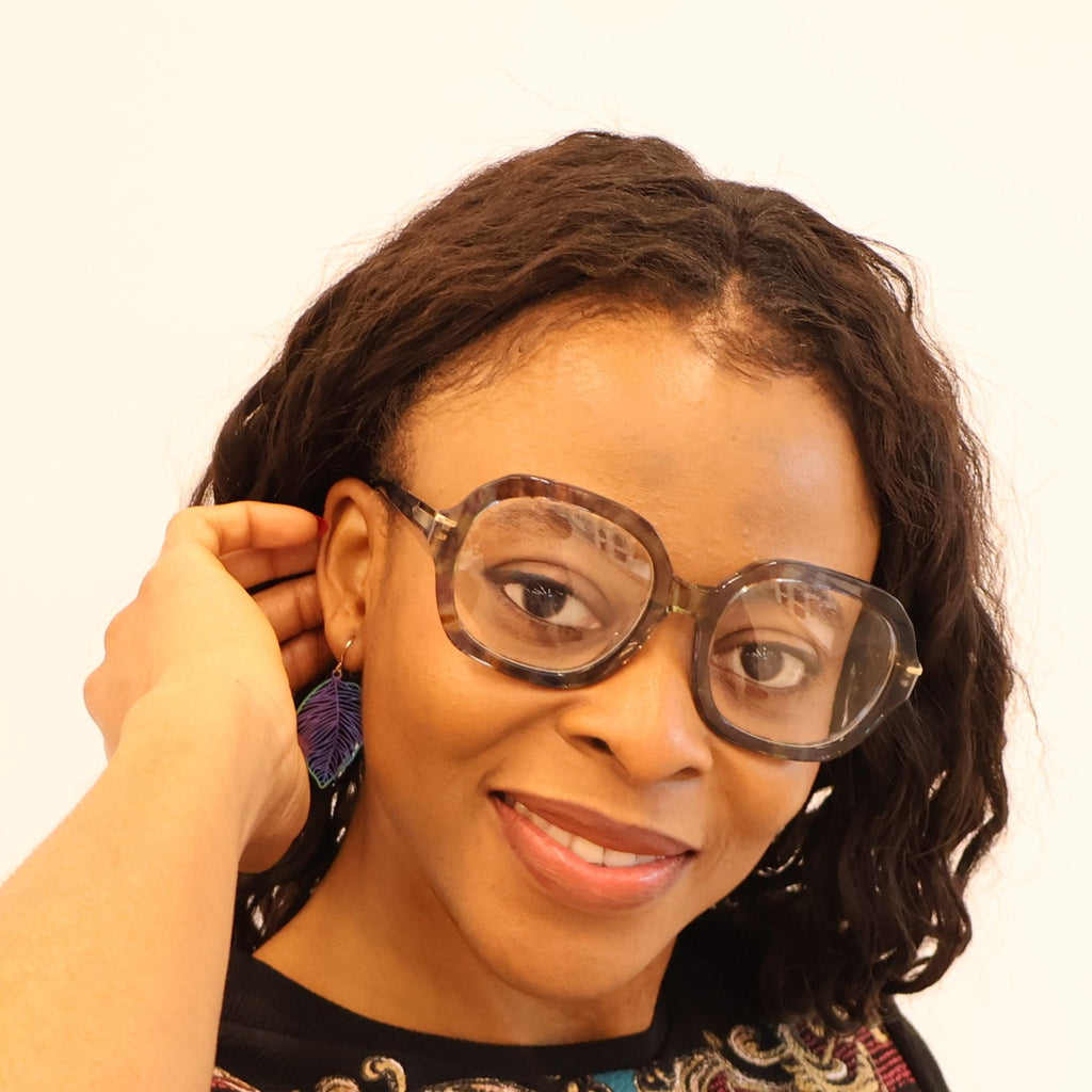 JOHN DIAZ - Minutos ( Blue/Gray )   Female Frame - glasses in Lagos, Nigeria.Sunglasses in Abuja. Photochromic. Cateye. Antiglare