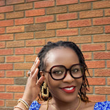 JOHN DIAZ - Minutos ( Dark Red ) Oversized Female Frame - glasses in Lagos, Nigeria.Sunglasses in Abuja. Photochromic. Cateye. Antiglare