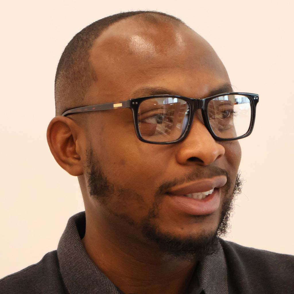 Zorro Black/Brown Demi - glasses in Lagos, Nigeria.Sunglasses in Abuja. Photochromic. Cateye. Antiglare